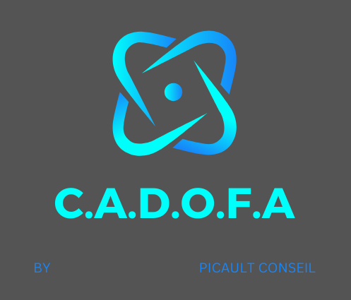 Logo C.A.D.O.F.A by Picault Conseil